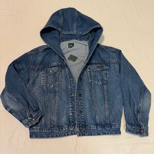 Wild Fable Hooded Denim Jacket